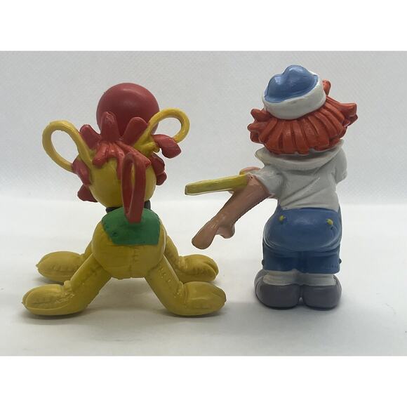 Raggedy Andy & Arthur Dog PVC 1981 Figures 2.5" / Raggedy Ann Bobbs Merrill - Picture 3 of 10